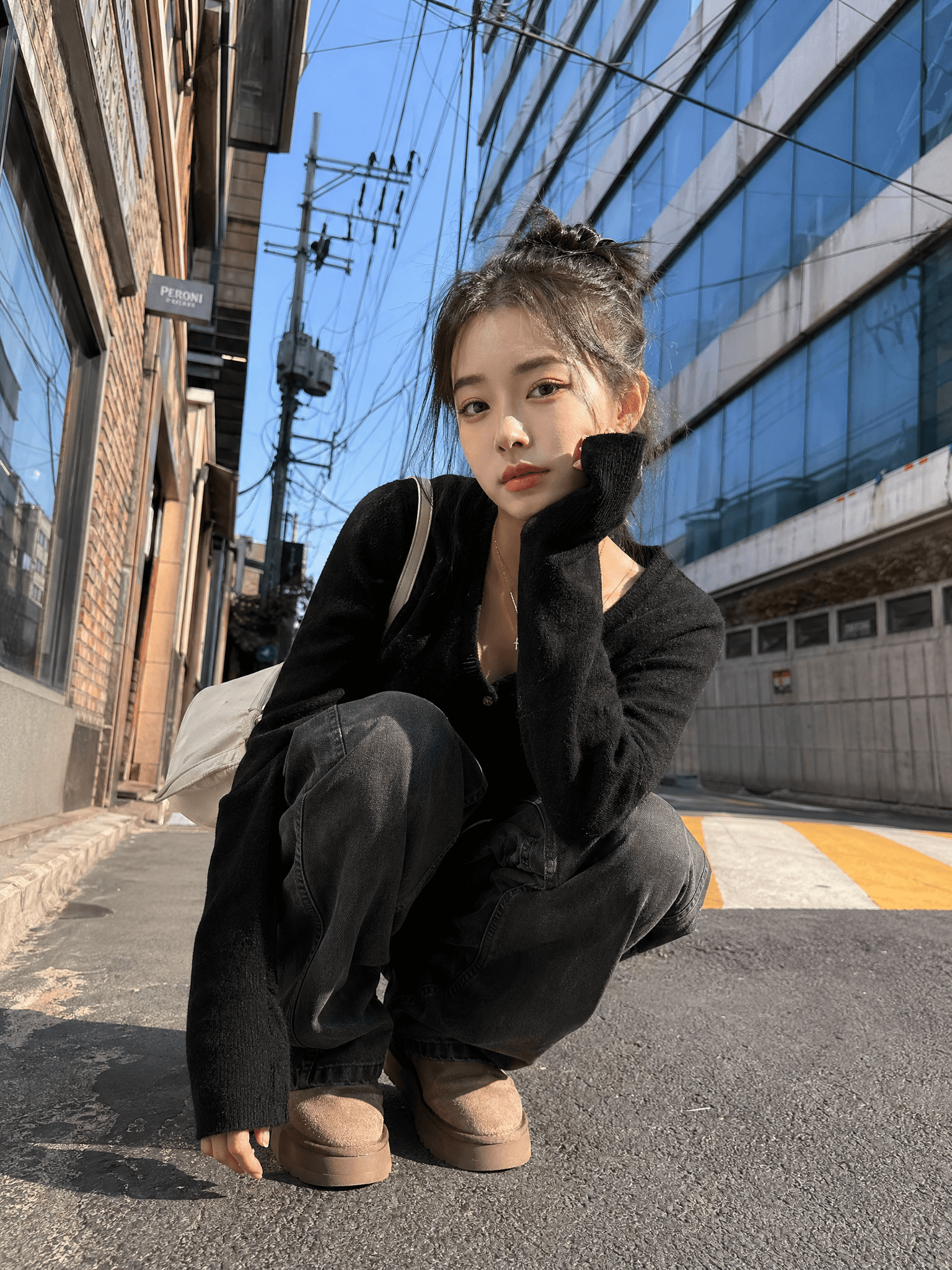 Korea girl street