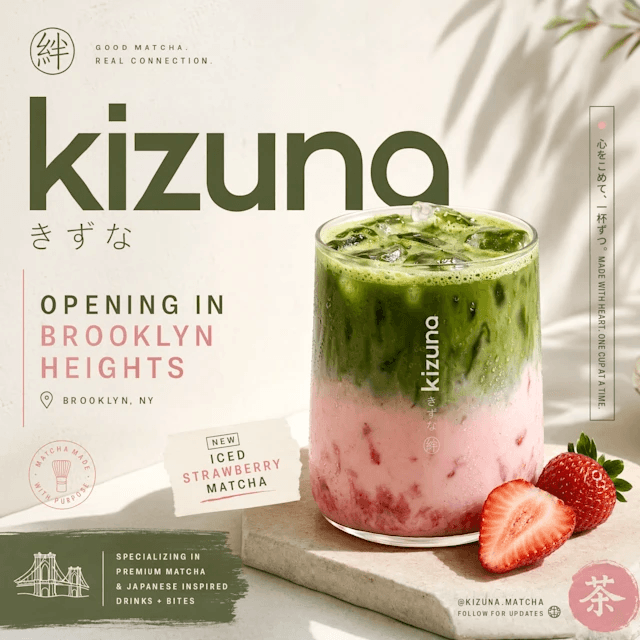 Strawberry matcha AD